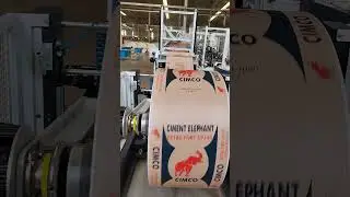 cement bag production  China  starlinger machinery valve bag  WPP