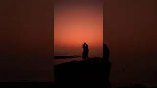 Magical sunset in India ❤️ #sunset #couplegoals #couple #travel #travelcouple