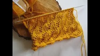 un mouvement de vague au tricot - La Grenouille Tricote