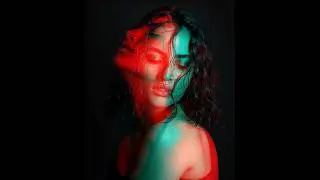 How to Create Duotone Double Exposure Effect Using Photoshop #shorts
