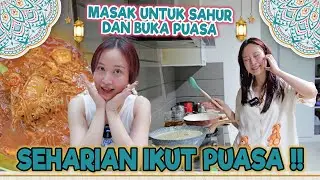COBAIN PUASA SEHARIAN FULL !! MASAKIN SAHUR & BUKA PUASA UNTUK TIM !!
