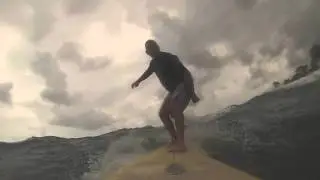 Kahaluu Surfing with Ute & Steve