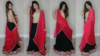 6 Ways To Style Your Dupatta - BeautyBook by Seher