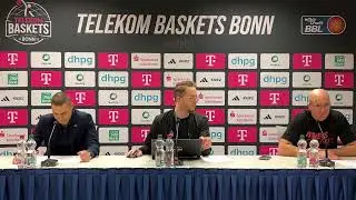 Pressekonferenz Telekom Baskets Bonn vs. Niners Chemnitz - easyCredit BBL, 02.02.2025