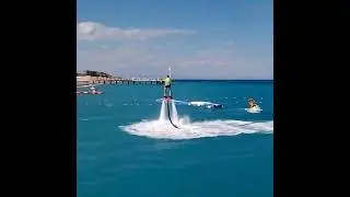 Flyboard -cool extreme sport activities in Kemer, Turkey