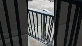 Kissing Gate installed INCORECTLY by DCC