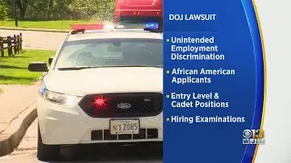 DOJ Suing Baltimore County Police Department Over Alleged Race Discrimination In Hiring