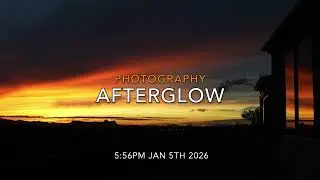 Photography: Afterglow, the Tucson Mountains
