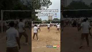 volleyball tournament🤯🏐uppolice #uppolice #viral #shorts #trending #upsiupdate #upsi #explore #upsi