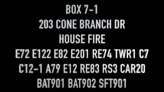 HOUSE FIRE - BOX 7-1 // 203 CONE BRANCH DR MIDDLETOWN // RAPID INTERVENTION DISPATCH