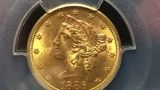 My Favorite Coins #214: USA, $5, 1886-S, PCGS MS63.