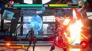 Marvel vs Capcom: Infinite - Ultron/Gamora combo