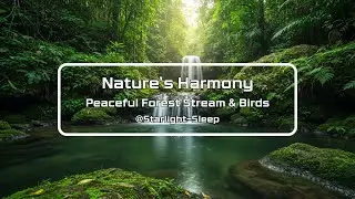 8-Hour Hypnotic Forest Stream: Induce Deep Trance with Birdsong & Calming Music
