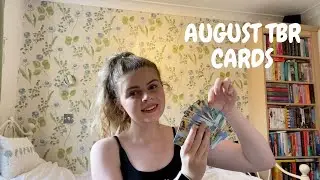 August TBR Cards 2021