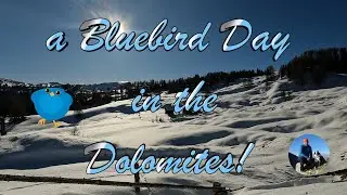 NOT a boring skiing video! 😜 Getting away from the crowds on snowshoes 😁👍
