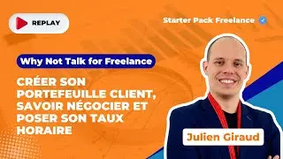 Cr&eacute;er son portefeuille client, savoir n&eacute;gocier : Formation avec Julien Giraud