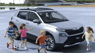 Skoda Kylaq Prestige MT Silver colour #carlover #skoda #shorts #youtube 