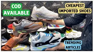 Mumbai Imported Shoes king | Cash On Delivery Available🤩 India’s Cheapest Imp Shoes & Slides Shop