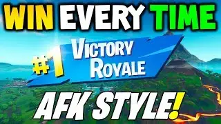 How to Win Every Time FORTNITE Battle Royale SEASON 8 AFK STYLE! (EASY WINS TIPS AND TRICKS!)