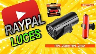 Luz Raypal Combo Recargable Rojo Tras+ Del 2289+2302 Usb | En Caja