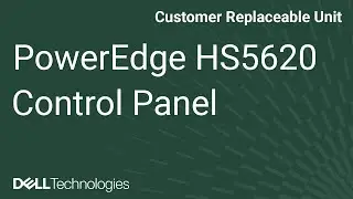 Dell PowerEdge HS5620: Remove/Install Left Control Panel