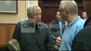 AFGHANISTAN:HAGEL W/ REP MCKEON