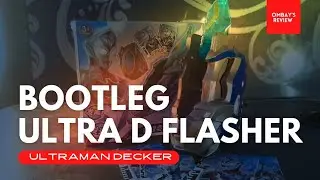 ULTRAMAN DECKER ULTRA D FLASHER BOOTLEG | UNBOXING &  REVIEW KW KNOCK OFF VERSION #ultramandecker