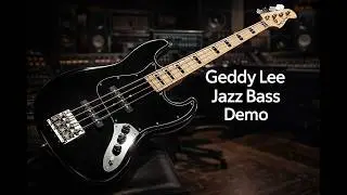 Fender Geddy Lee Jazz Bass Demo | Classic Jazz Bass Punch & Clarity #Basslove