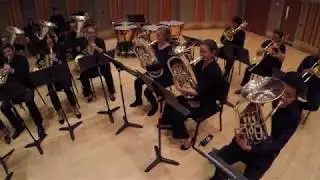 The Girl I Left Behind Me arranged by Bill Reichenbach for brass band