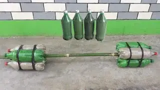 How to Make Homemade barbell without Cement