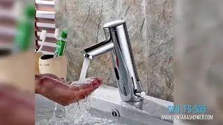 Platinum Commercial Automatic Temperature Control Thermostatic Sensor Tap Solid Brass Construction