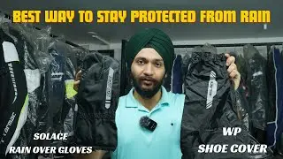 SOLACE RAIN OVER GLOVES AND WATERPROOF BOOT COVER