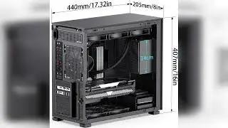 Review: JONSBO D41 MESH Black ATX Computer Case, ATX/M-A.TX Mainboard/Support RTX 4090(335-400...
