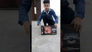 Rc Hx750 Drone Unboxing😍 #shorts #rcdrone