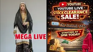 LIVE MEGA CLEARANCE SALE ON KASHMIRI WINTER PRODUCTS | PHERANS | NAMDAH | SUITS | BEDSHEETS ETC
