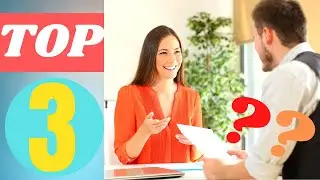 TOP 3 tough job interview questions and answers✅