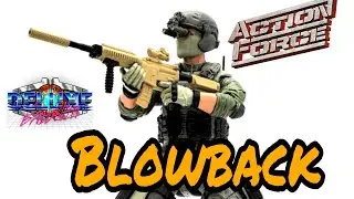 Action Force Valaverse Blowback Action Figure Review. Deluxe Baldwin Reviews
