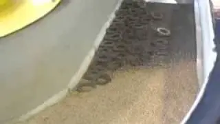 5 Giant heated corn cob dryer finishing washers.