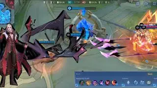Hard Game Cecilion Combo With Best Tank #mobilelegends #cecilion #besttank 
