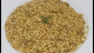 Risotto PEPERONI e SALSICCIA