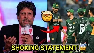 Kapil Dev SHOCKING STATEMENT on Pakistani Players! 😱| Kapil Dev On India Pakistan Match Politics 