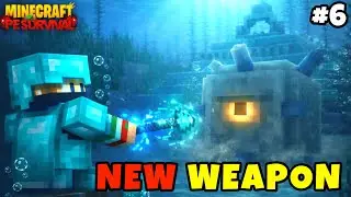 New Nautilus Mob vs Ocean Monument 😱 | Minecraft PE Survival Series