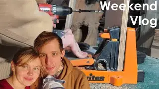 Placement cards and even more blanket & behind the door storage continuation... | WEEKEND VLOG