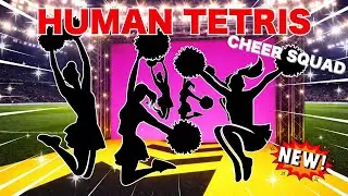 HUMAN TETRIS TRIO🔥 | Group Interactive Warm-up | Full Body Workout 🔥 Can You Fit The Shape?