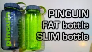 Бутылки для воды FAT и SLIM компании PINGUIN