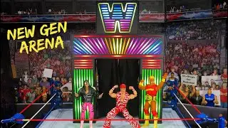 WWE Mattel Creations Ultimate Edition New Generation Arena with Neon Entrance Stage Unboxing Review!