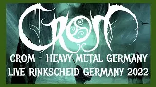 CROM - HEAVY METAL - LIVE 15.10.2022 METAL4MEINERZHAGEN FESTIVAL - RINKSCHEID GERMANY