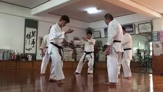 第35回　沖縄小林流空手道大会　番外編（前日稽古）クーサンクー小