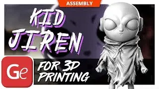 Kid Jiren 3D Printing Figurine | Assembly by Gambody