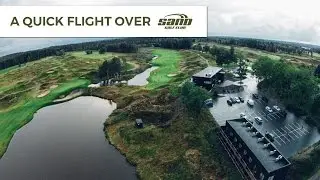 A Quick Flight over Sand Golf Club with my Drone! (HD)